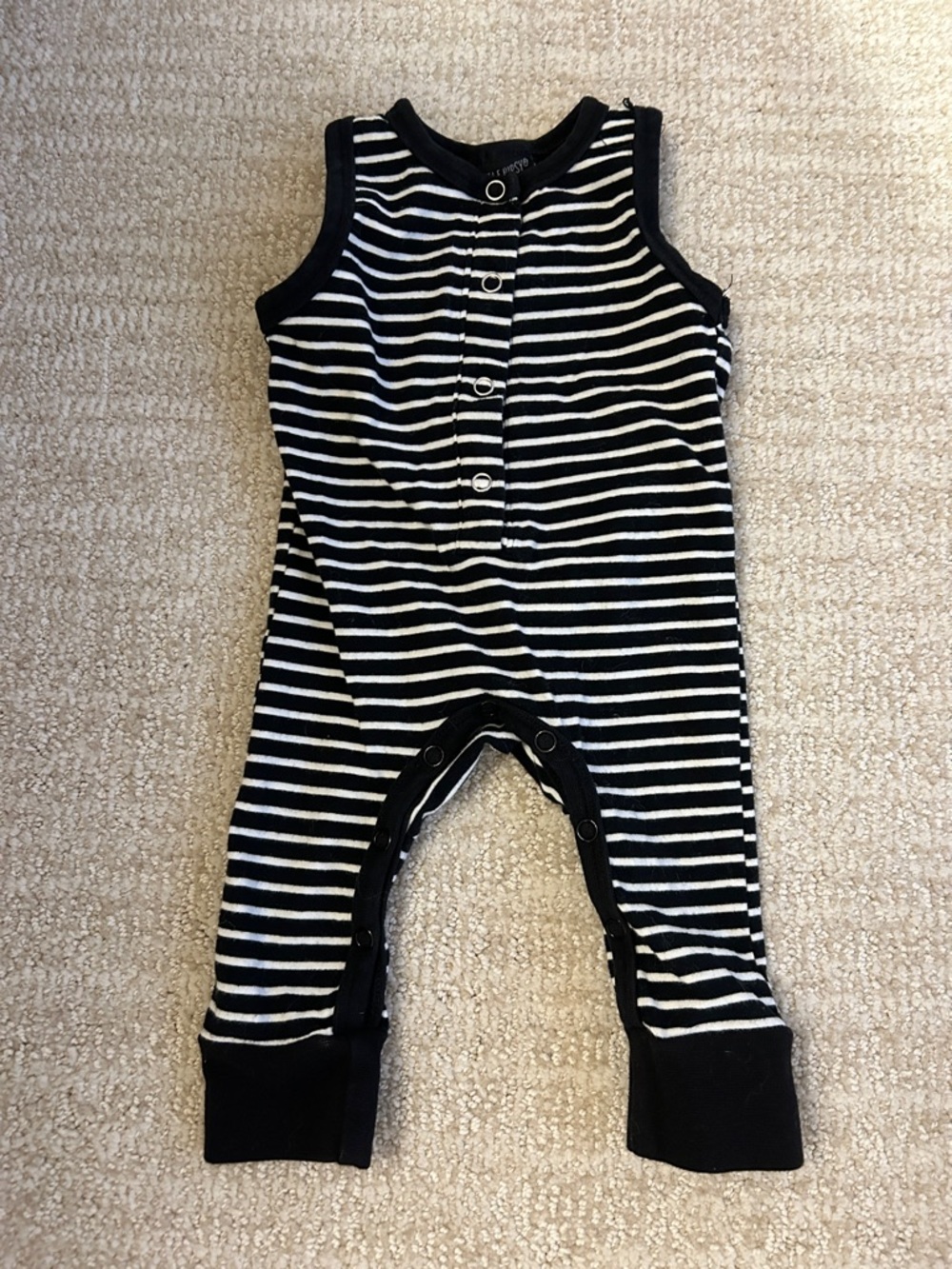 Little Bipsy Striped sleeveless romper